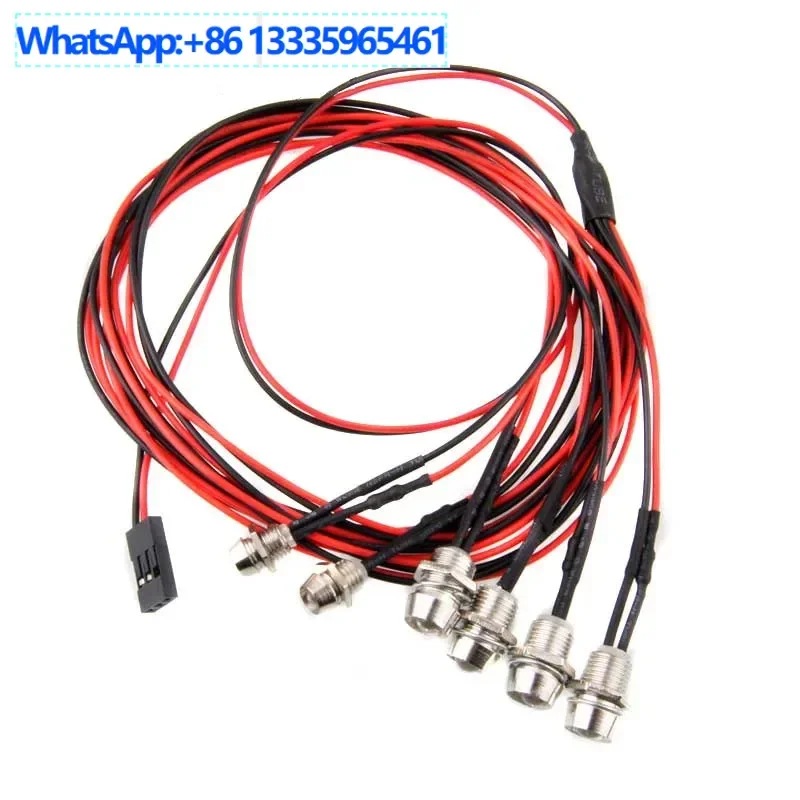 

20PCS fuel/electric remote control model car light LED light 6 lights model car special 2 red 2 white 2 blue set