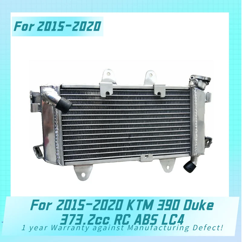 New Aluminum Radiator For 2015-2020 KTM 390 Duke 373.2cc RC ABS LC4  Cooler Cooling Coolant 2015 2016 2017 2018 2019 2020