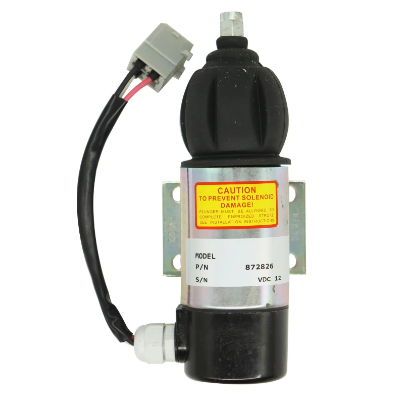 12V Shut Off Solenoid 881531 872826 Compatible with Volvo Penta Engines D42A D42APP MD100A TMD100A TMD100AK TMD100A-CC MD100B