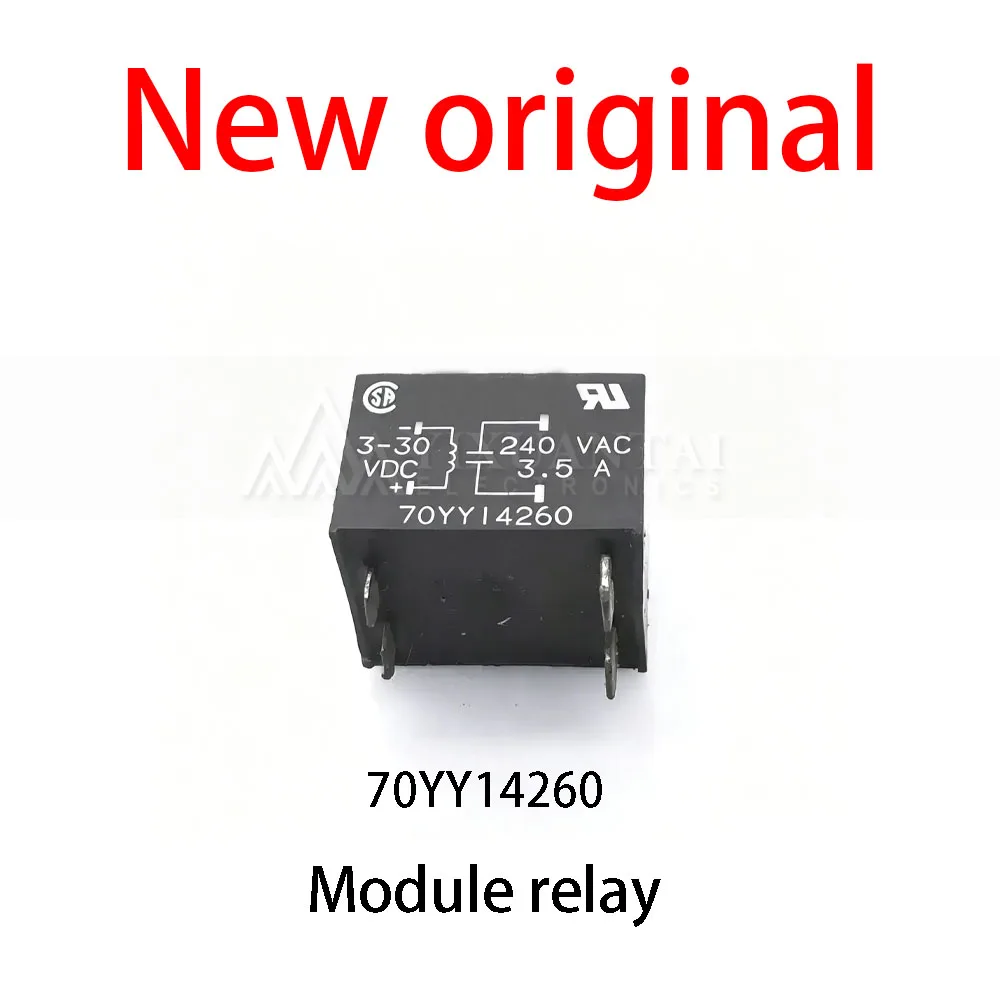 

10Pcs/Lot New Original 70YY14260 3-30VAC 3.5A/240VAC Module relay