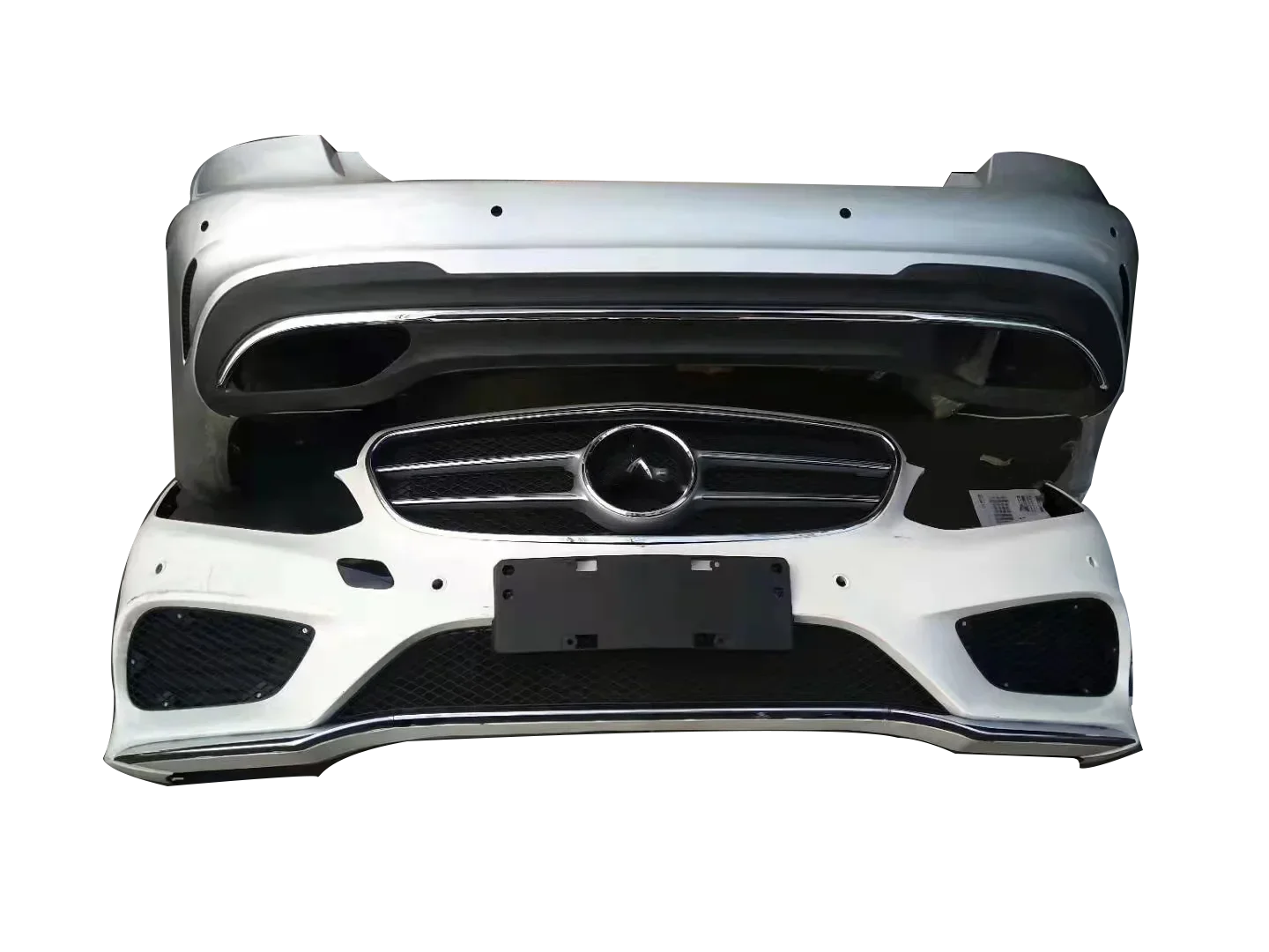 BUMPER depan mobil tuning kualitas tinggi untuk Mercedes BENZ W212 AMG E63 tanpa HOLE2010 2011 2012 2013