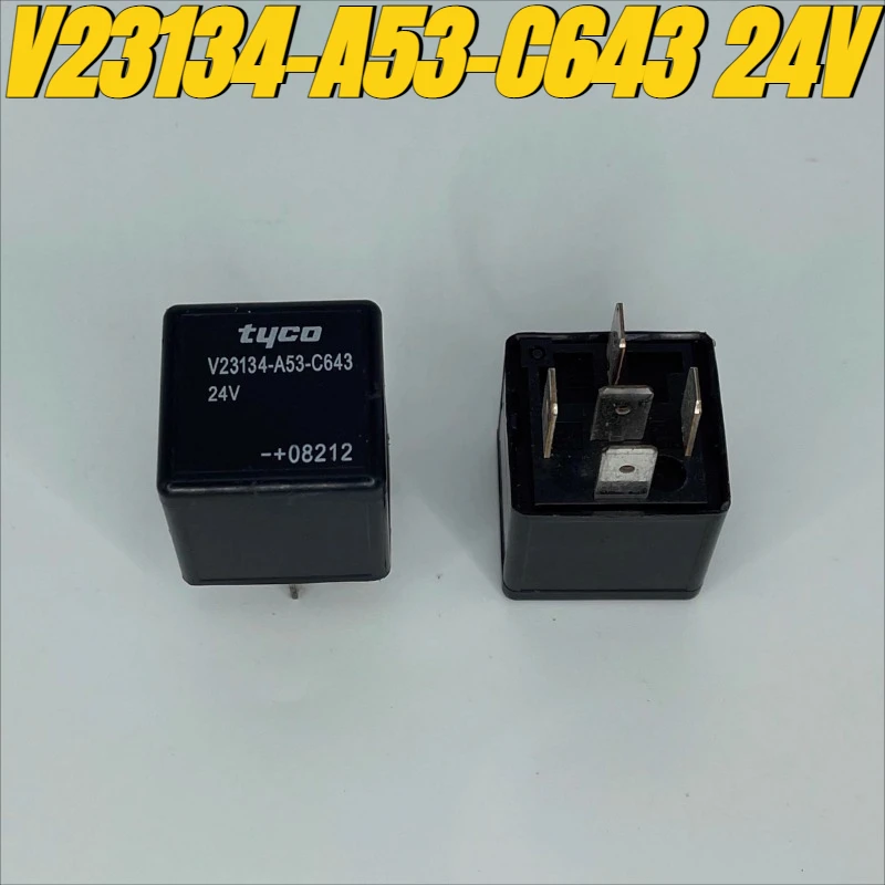 

（Brand New Original）1pcs/lot 100% original genuine relay:V23134-A53-C643 24V 5pins Automotive forklift relay