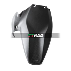 For DUCATI Panigale V2 1199 1299 Streetfighter V2 Carbon Fiber Rear Fender Hugger Mudguard Fairing Motorcycle Accessories Logo