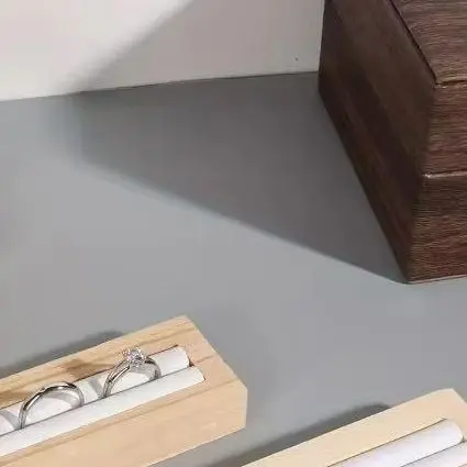 

Квадратные серьги из натурального дерева, кольца, поднос для дисплея, тарелка для хранения ювелирных изделий, магазин, выставочные устройства, витрина, реквизит