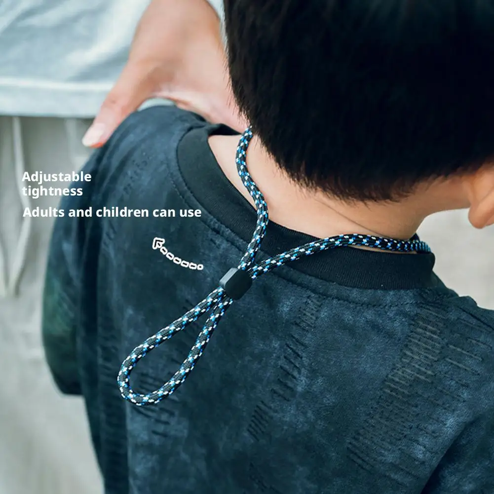 Überlebenspfeife aus Aluminiumlegierung mit hoher Dezibelzahl, lautes Notfallsignal, Fernübertragung, rostfrei, leicht, mit Lanyar