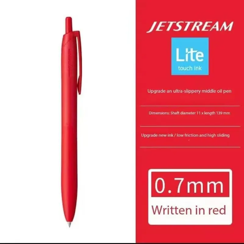 Uni Mitsubishi Oil Balpen JETSTREAM Sneldrogend Veegvast voor schone notities Ergonomische grip Duurzame stalen punt Handig hulpmiddel