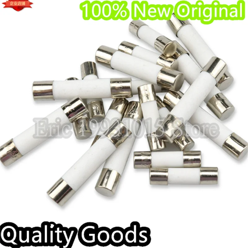 100Pcs/Lot Original 5X20 Litt Slow Melting Ceramic Fuse Tube T1A T2.5A T3A T3.15A T5AH T6A T6.3A T8A T10A T15A T20A T30A 250V