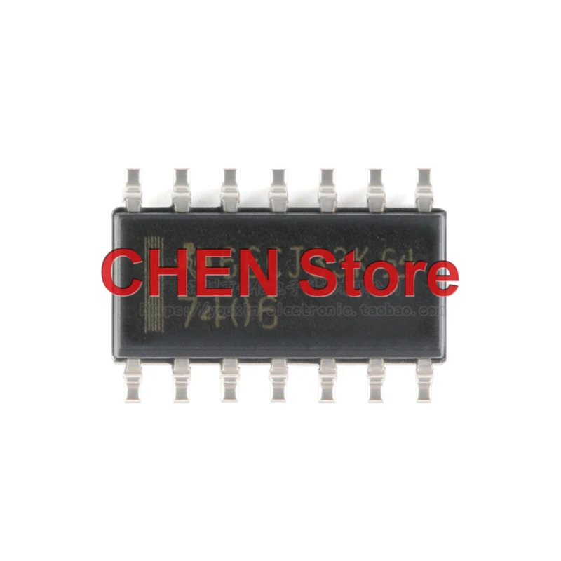 4pcs TI SN7406DR SOIC-14 High voltage output six way inverse buffer Driver 7406