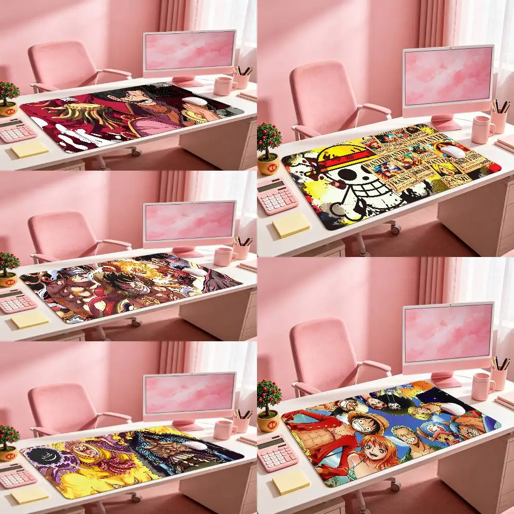 O-One Anime P-Pieces Cartoon Large Deskmat Non-slip Waterproof Laptop Gaming Mouse Pad For Gamers