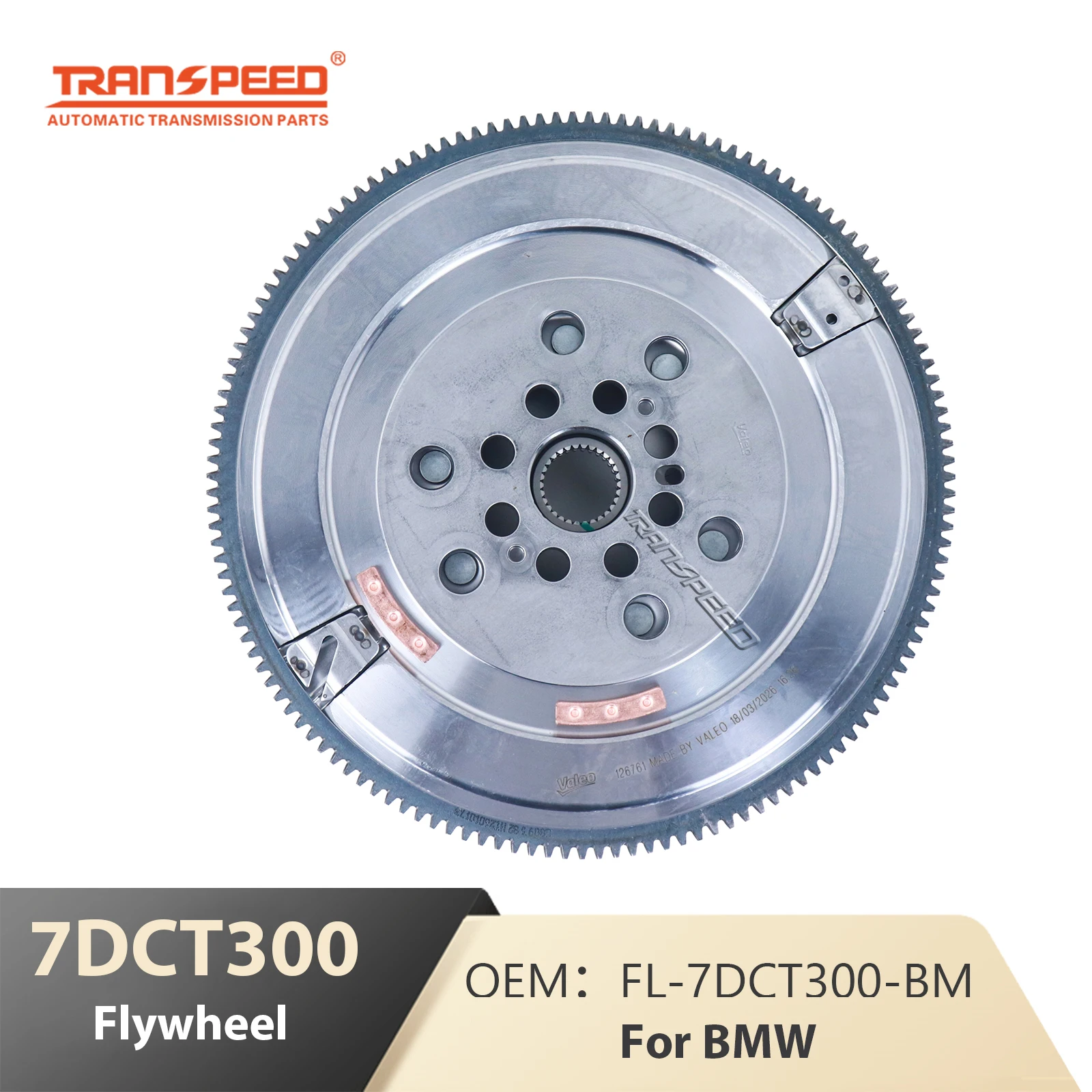 TRANSPEED Professional 7DCT300 DCT Transmission Flywheel 8 Holes 139T for BMW