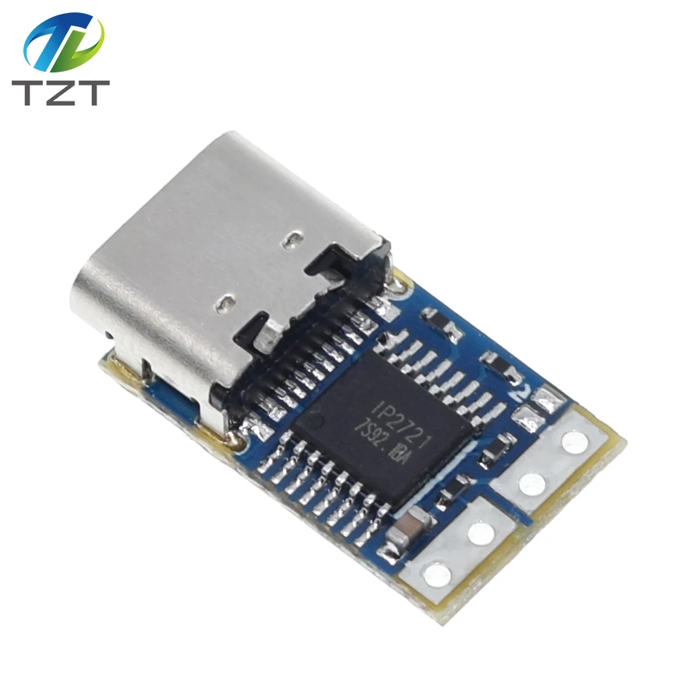 Type-C PD decoy module PD2.0 PD3.0 to DC DC trigger extension cable QC4 charger 9V 12V 15V 20V Fast Quick Charger Circuit Board image 5
