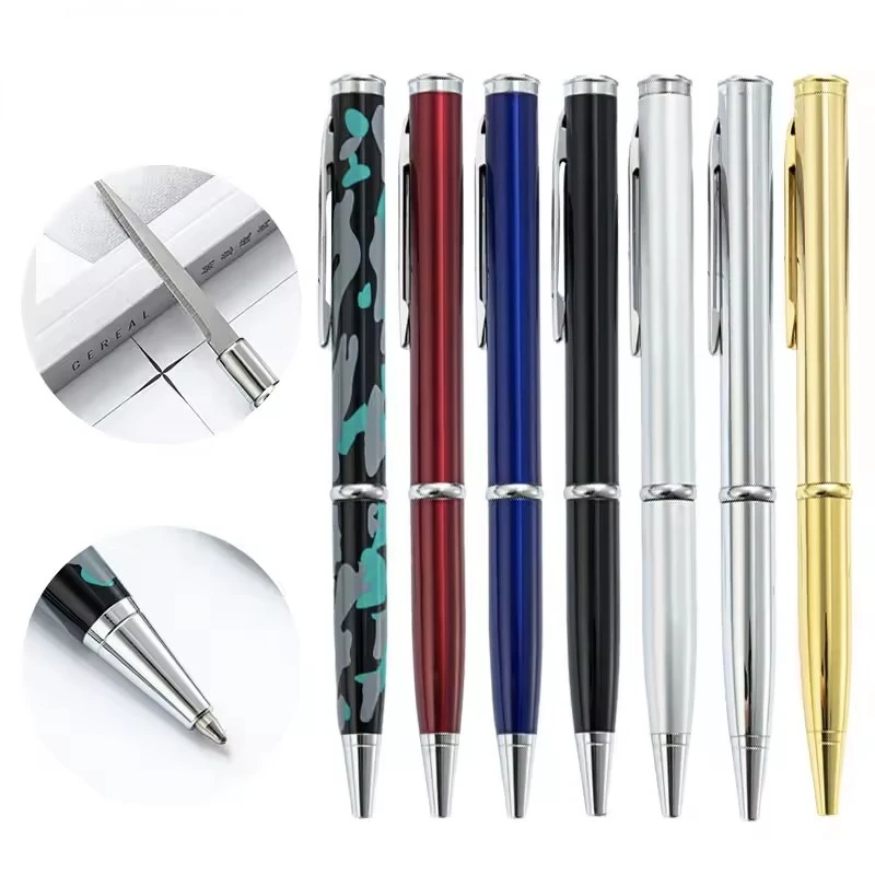 

Тактическая ручка-мультитул EDC, металлическая шариковая ручка для снятия стресса, офисные гаджеты, ручка для выживания и самообороны, подарки для мужчин