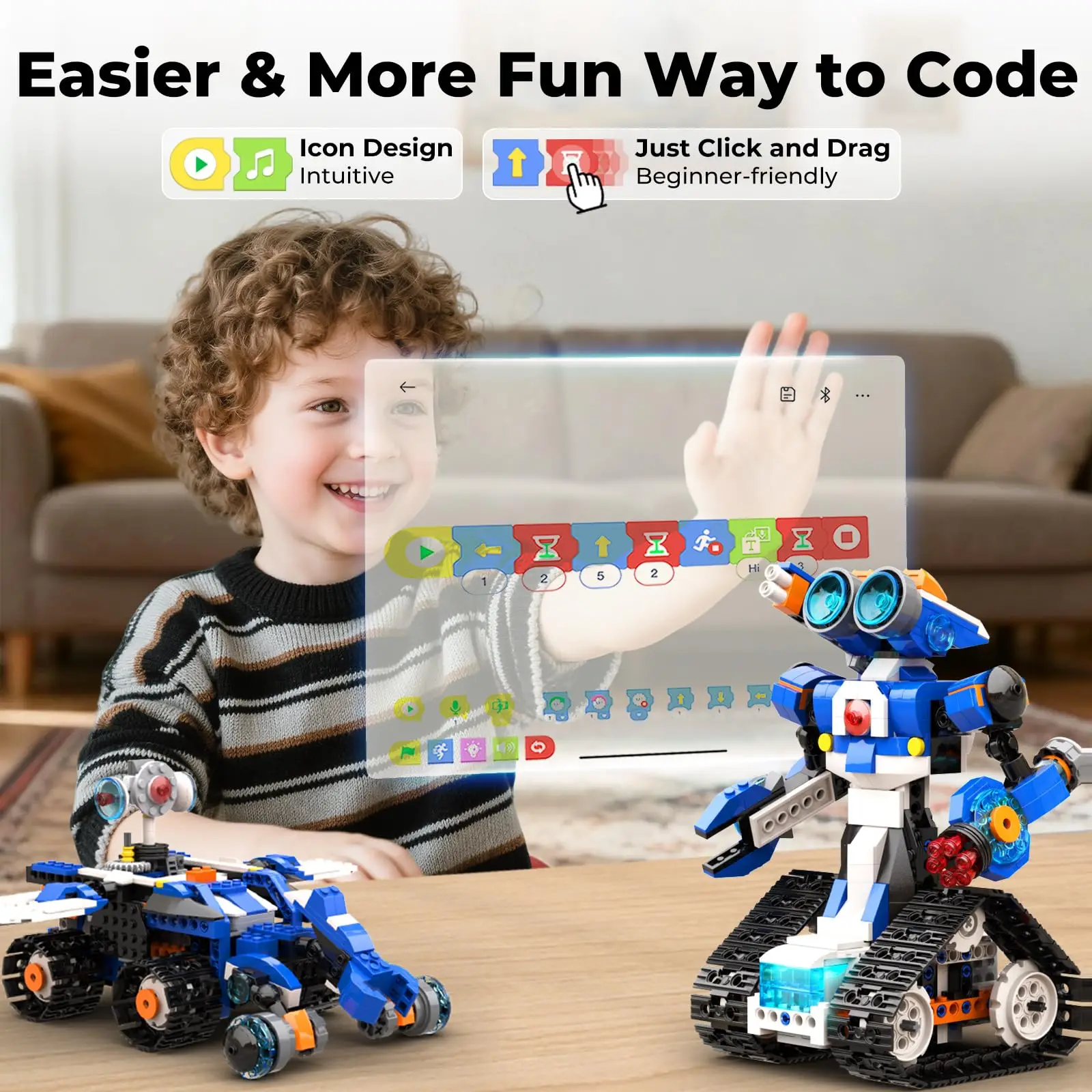Apitor APP Control STEM Robotics Educational Kit Toys Gifts for Kids Building Science Experiment Set Technic Coding Robotic Toys