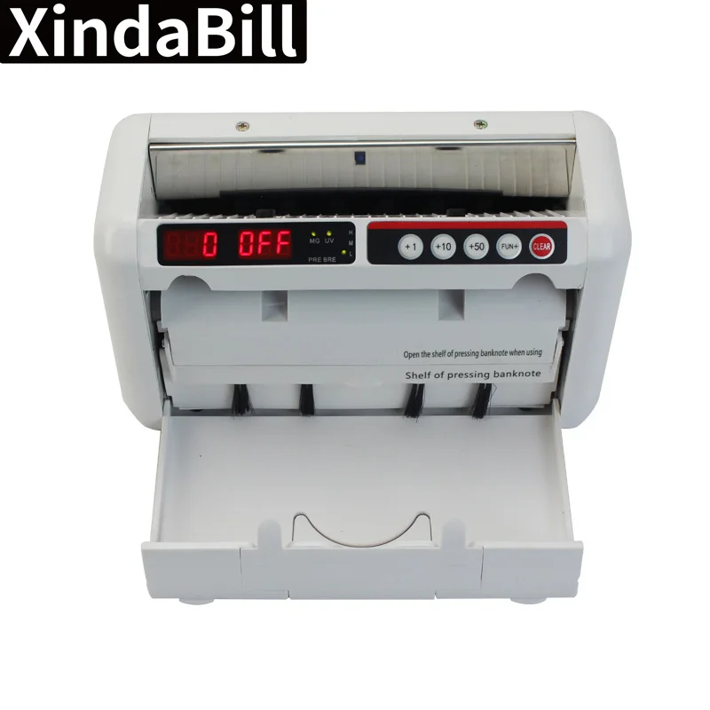 K-1000 przenośny licznik pieniędzy z akumulatorem wykrywacz pieniędzy UV MG Mini bankot, waluta maszyna licząca