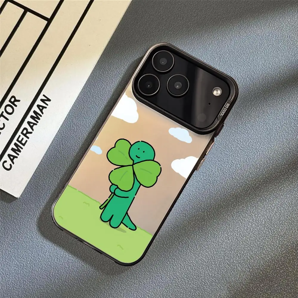 Custodia per telefono modello dinosauro simpatico cartone animato per iPhone 17 16 15 14 13 12 11 Pro Max Air Matte Laser Aurora antiurto Funda PIKPAKA