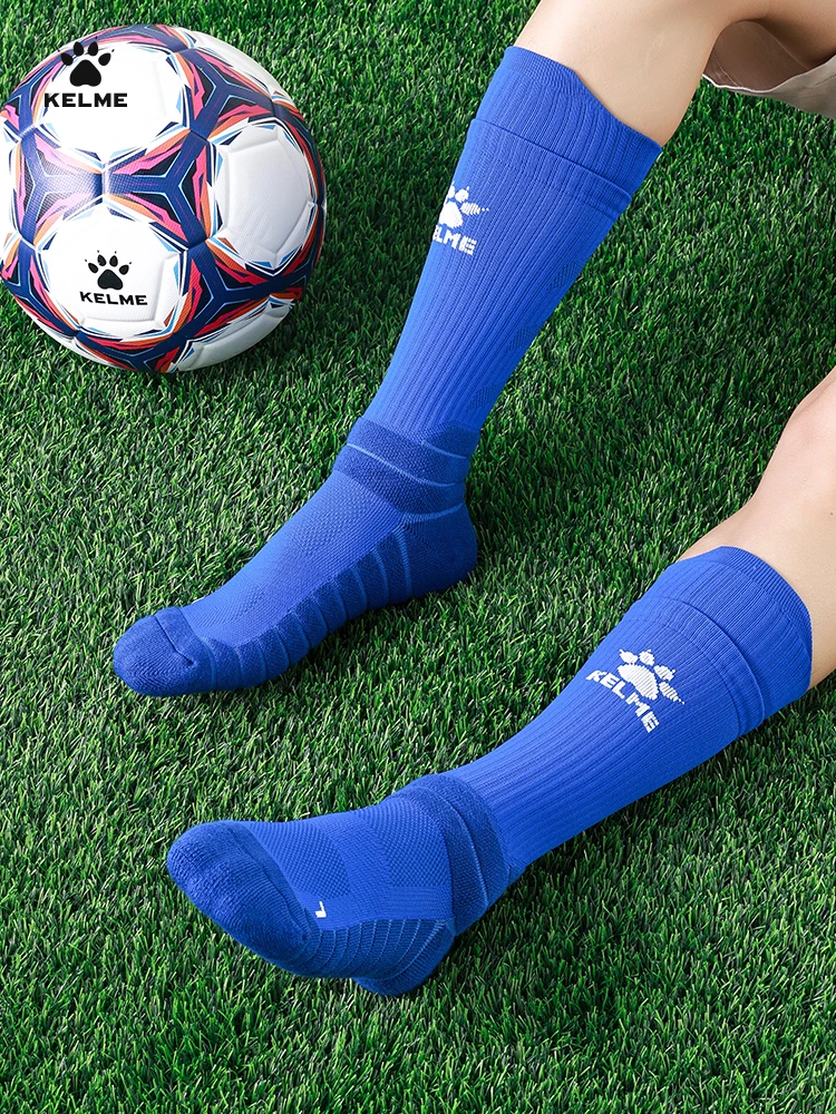 KELME Football Socks Adult Mid-Calf Professional Match Training sweat resistant wear resistant non-slip running sports socks