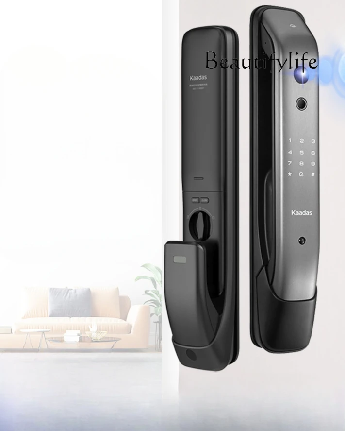 

Smart lock Smart door password Door lock Household electronic Fingerprint lock with surveillance camera