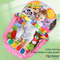 Baby Musical Activity Gym Rack Play Mat Kid Rug Puzzle Mat Carpet Piano Keyboard Infant Playmat Crawling Game Pad Baby Toy Gifts