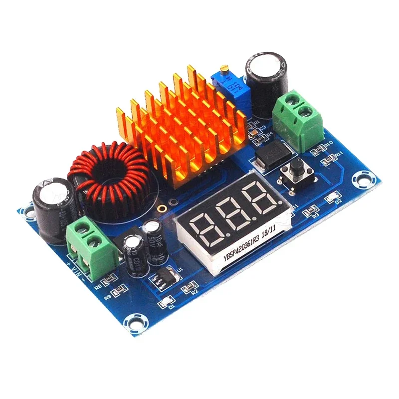 

10 шт./лот XH-M411 DC-DC цифровая повышающая плата модуль повышения мощности 5-45 В выход 5А