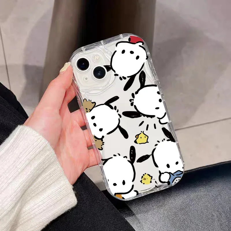 حافظة Pochacco لهاتف Infinix GT 30 Pro Hot 30i 20i 30 20 12 9 Play Smart 8 7 6 HD Plus TECNO SPARK 20 20C POVA 6 Pro 5G غطاء متموج
