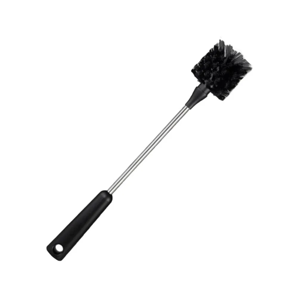 Durable Plastic Baby Bottle Brush Long Handle Stainless Steel Bottle Brush Cleaner Water Bottles Cleaner Kitchen