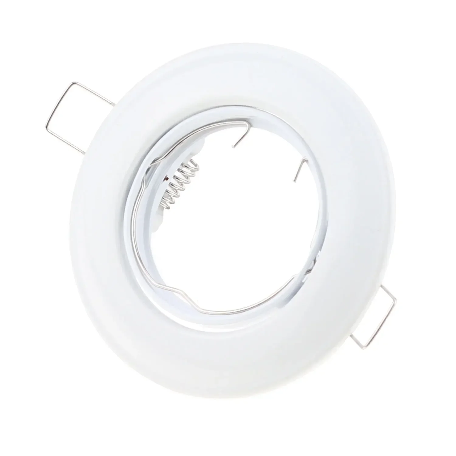 Prosta konstrukcja Żelazny metal Okrągły biały czarny LED Downlight GU10 MR16 Regulowany reflektor Downlight do wystroju hotelu domowego