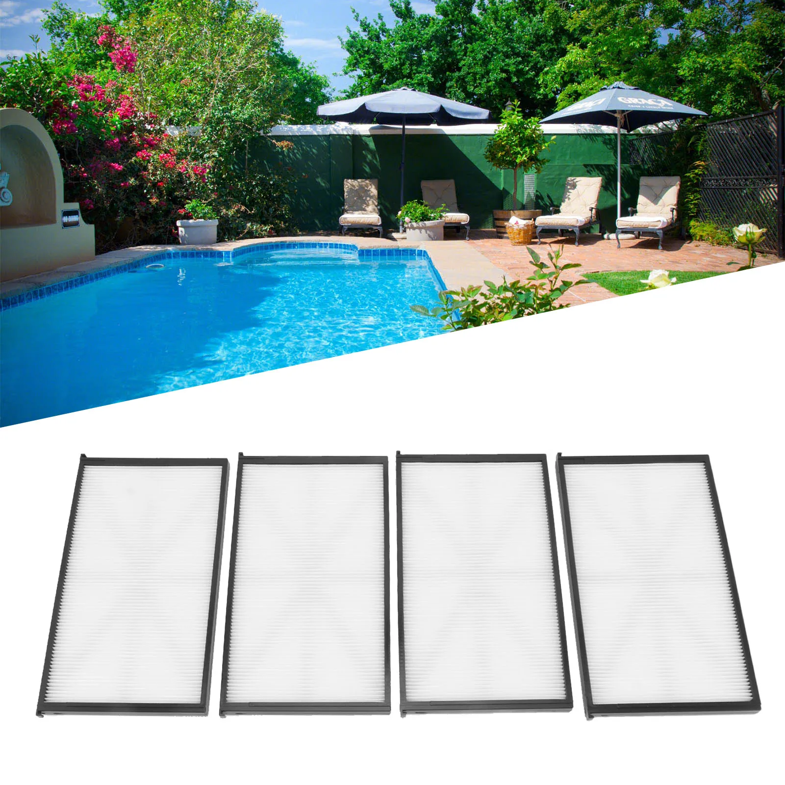 RCX70101 Robotic Pool Cleaner Filters Washable Rcx70101 for Tigershark for Sharkvac for Aquavac Robot RCX70101 Filters