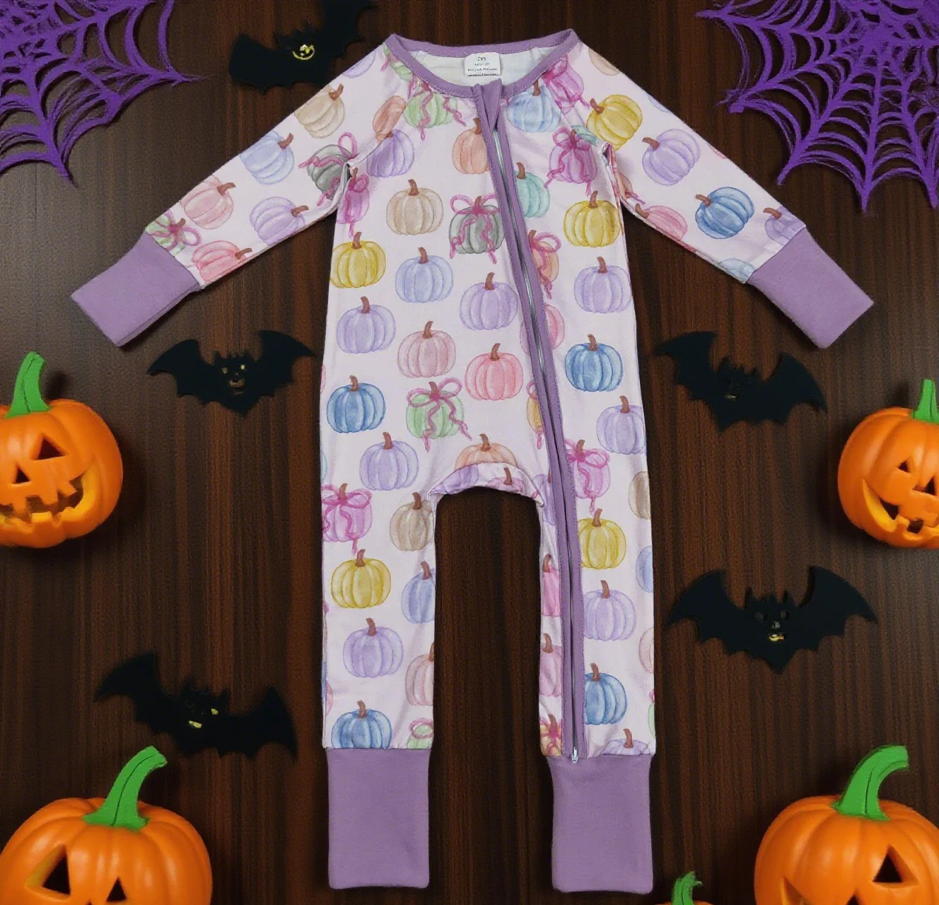 

Z823-14 LR2442 Baby Girls Bubbles Infant Jumpsuit Kids One-piece Newborn Romper Toddler Halloween Clothes