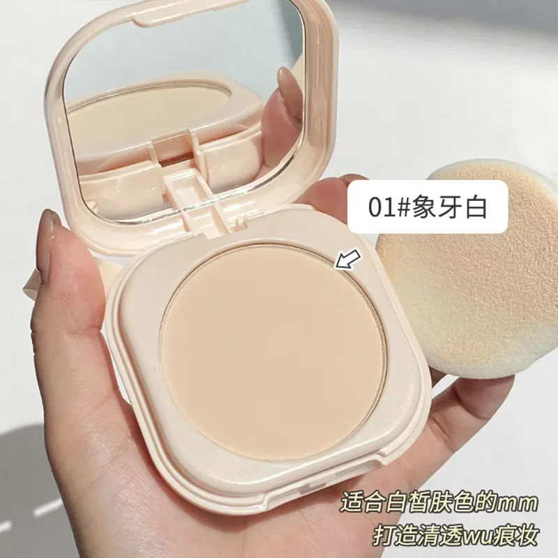 NOVO réglage de la poudre de miel, correcteur de contrôle de l'huile, longue durée, sans poudre coincée, sans démaquillage, fond de teint humide et sec
