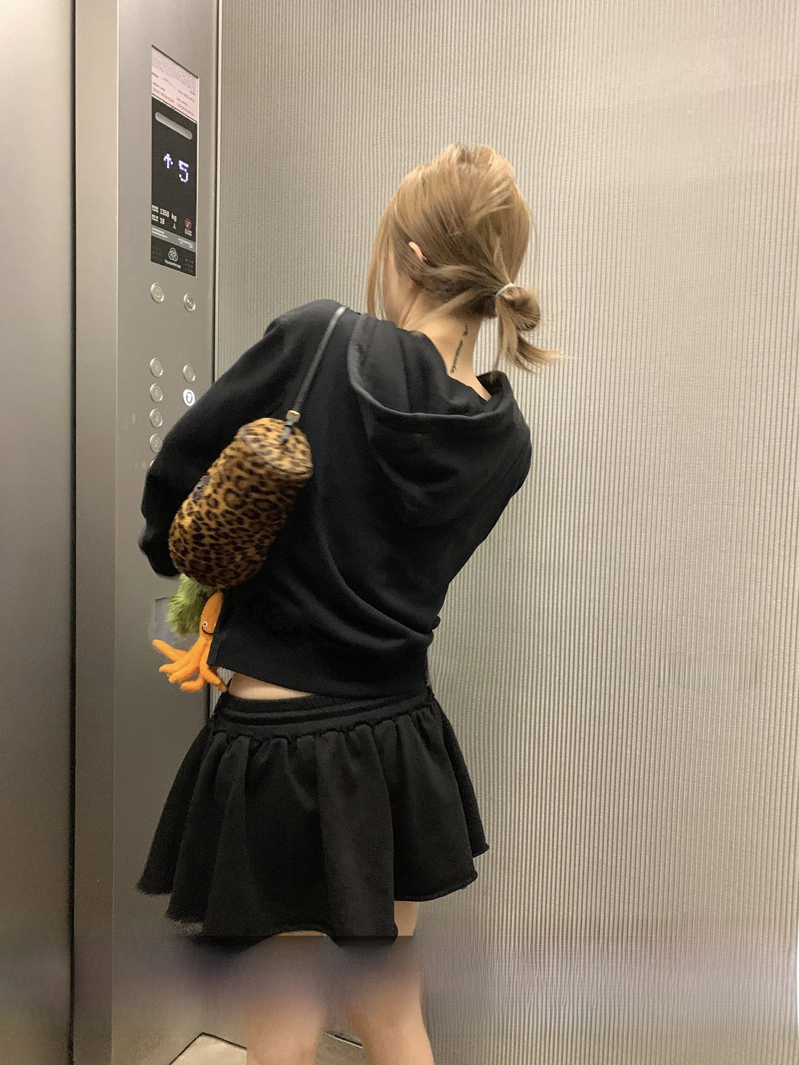 

Three Goood Street Style Sweet Cool Feeling Fluffy Short Skirt Slimming Half-length Cotton Casual Mid-waist Puffy Skirt