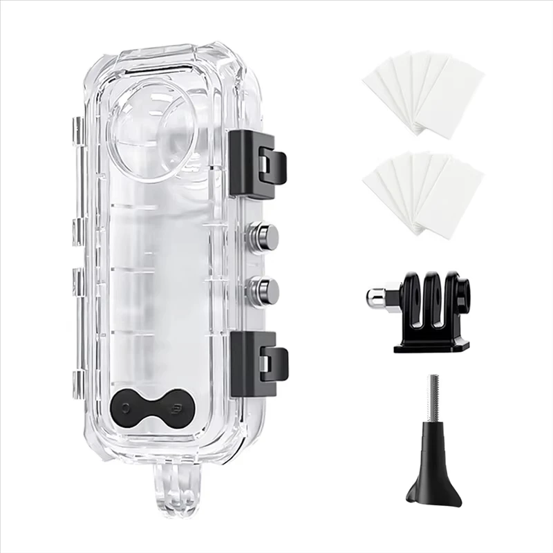 

Invisible Case For Insta360 X5 Underwater Housing Cover Waterproof 60M Dive Accessories For Insta 360 X5 Camera