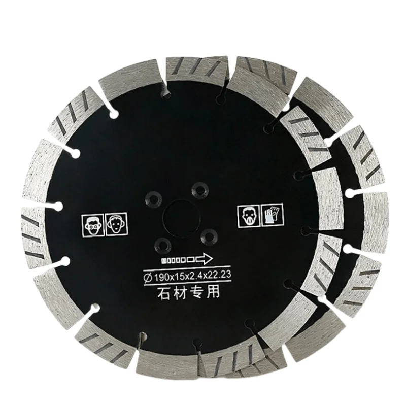 190mm Diamond Saw Blade Porcelain Tile Ceramic Stone Granite Concrete Marble Cutting Disc For Angle Grinder