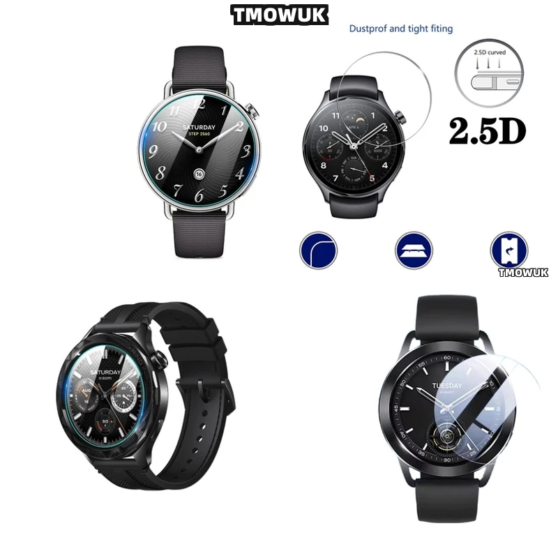 

For Xiaomi Watch S4 41mm Haylou Solar Neo 9H Anti-Scratch HD Tempered Glass Ultra-Thin Shockproof Film