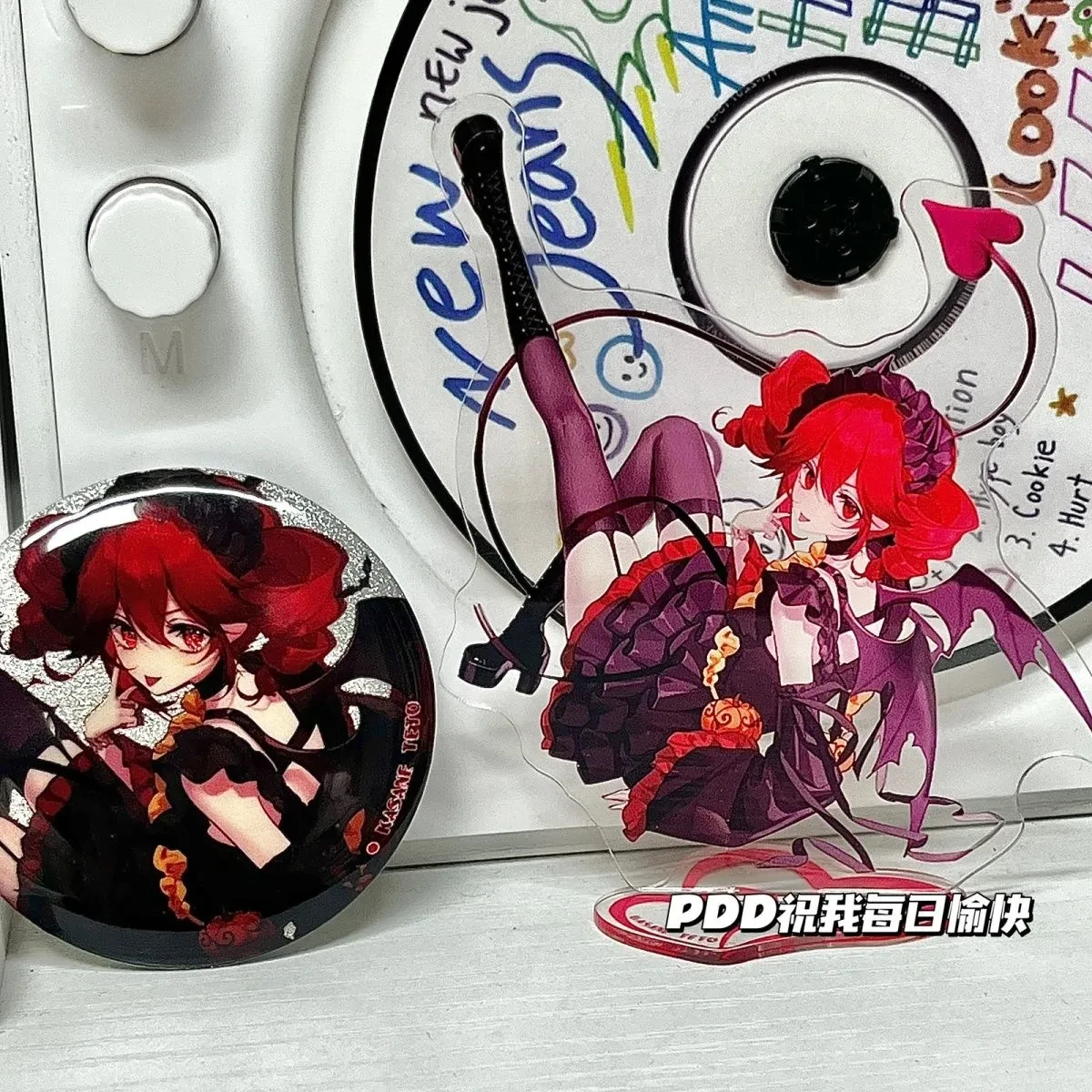 New Kasane Teto Acrylic Stand Figure Hatsune Miku Project Diva Anime Peripheral Delicate Room Arrangement Desktop Ornament Gift