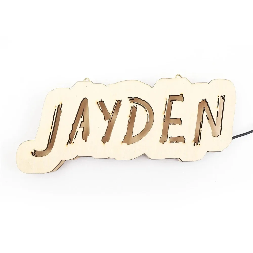 Imagem -05 - Lâmpada de Parede Led Personalizado com Texto Nome Personalizado Tag do Jogo id Neon Sign Light Home Gaming Room And Bedroom Decoration