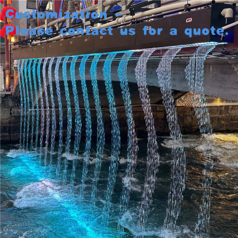 

custom.Beauty Salon Hotel Restaurant Wall Decoration Used by Digital Curtain Wall Decorative Screen