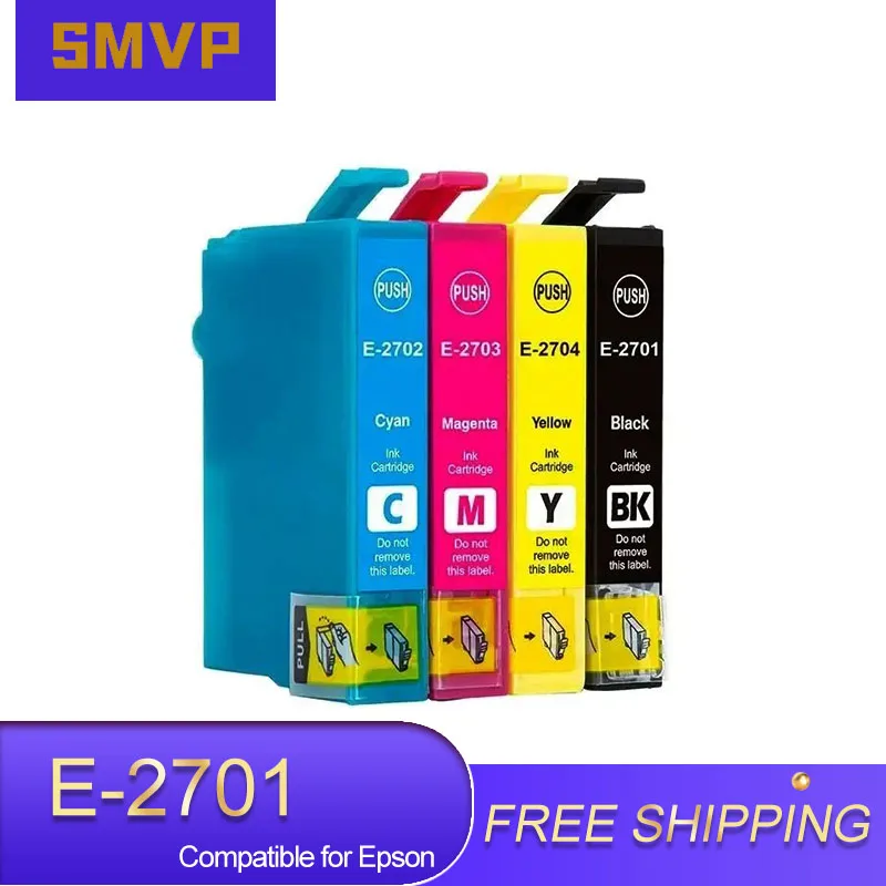 T2701 T2702 T2703 T2704 T27 Premium Color Compatible Ink Cartridge for Epson WorkForce ProWF-7110 7610 7620 3620 3640 7715