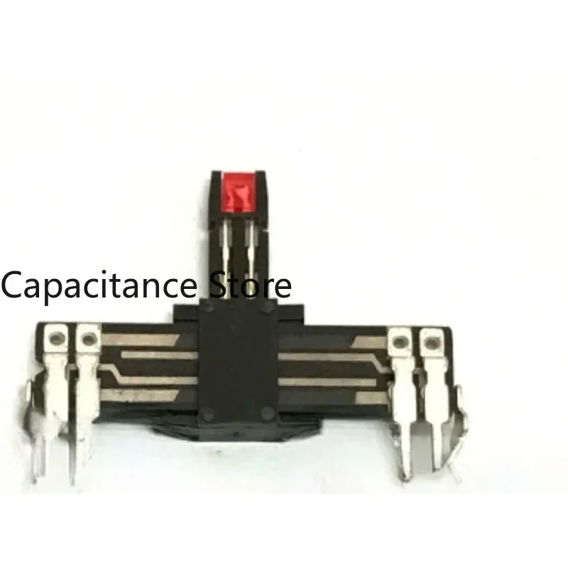 

5PCS 40mm sliding potentiometer with , audio radio amplifier, mixing table, pusher, variable resistor B100K light