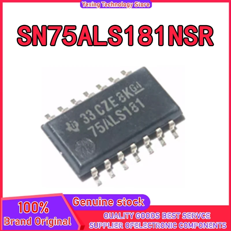 

5 шт. SN75ALS181NSR 75ALS181 SOP14 5,2 мм микросхема новый оригинальный на складе
