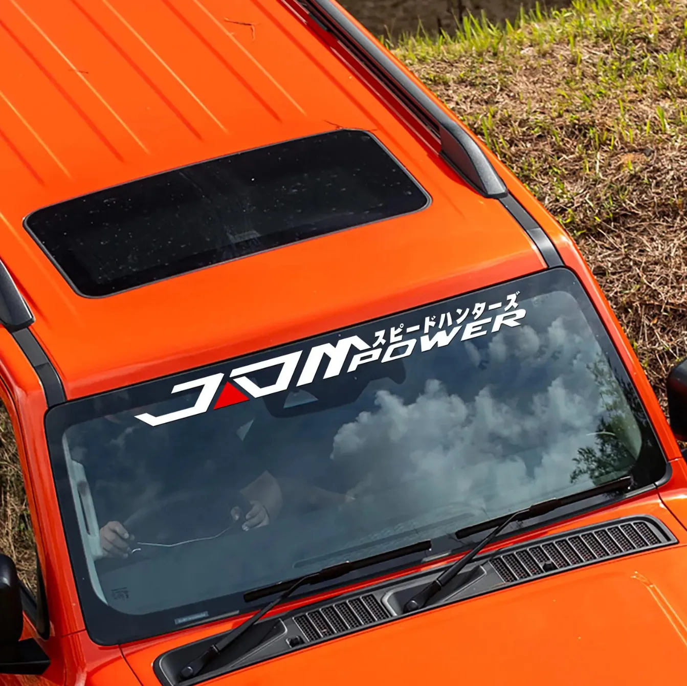 

Пользовательские JDM японское лобовое стекло автомобиля наклейка на бампер SpeedHunters персонализированное украшение на окно автомобиля