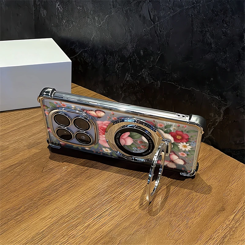 Butterfly Rose Pattern Phone C - Vivo Y28 评论和价格