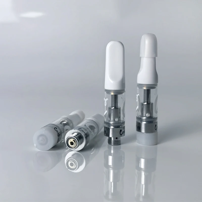 20ชิ้น/ล็อตตลับใส่คุกกี้สำหรับเปลี่ยนขนาด0.5มล. 0.8ม. 1มล. 510เธรดสำหรับ CE4 CE5แบตเตอรี่แบตเตอรี่ EVOD EGO