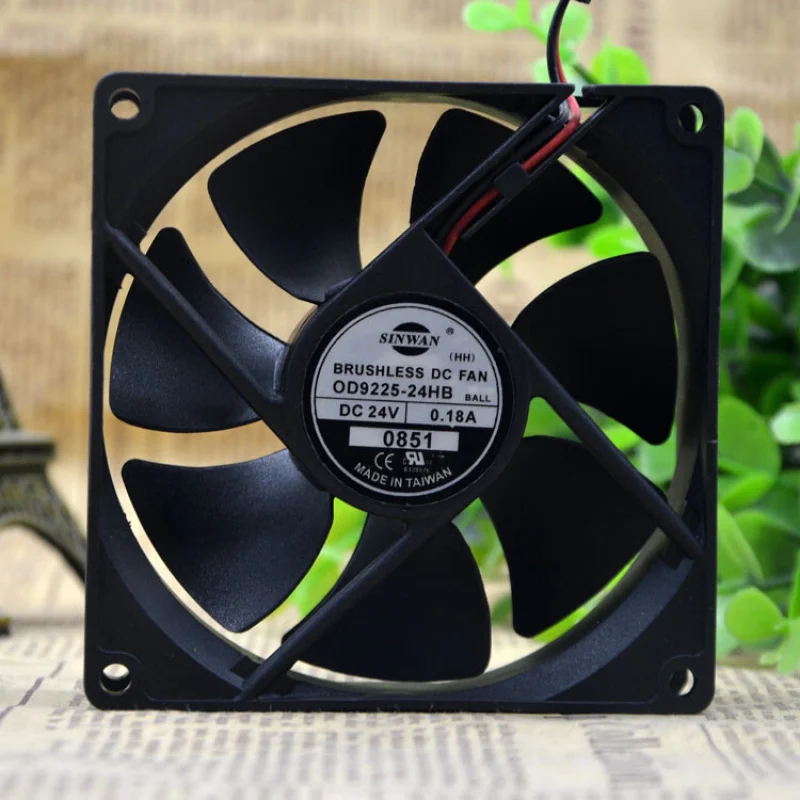 

Вентилятор охлаждения инвертора Y+ для SINWAN OD9225-24HB 9CM 9225 24V 0.18A