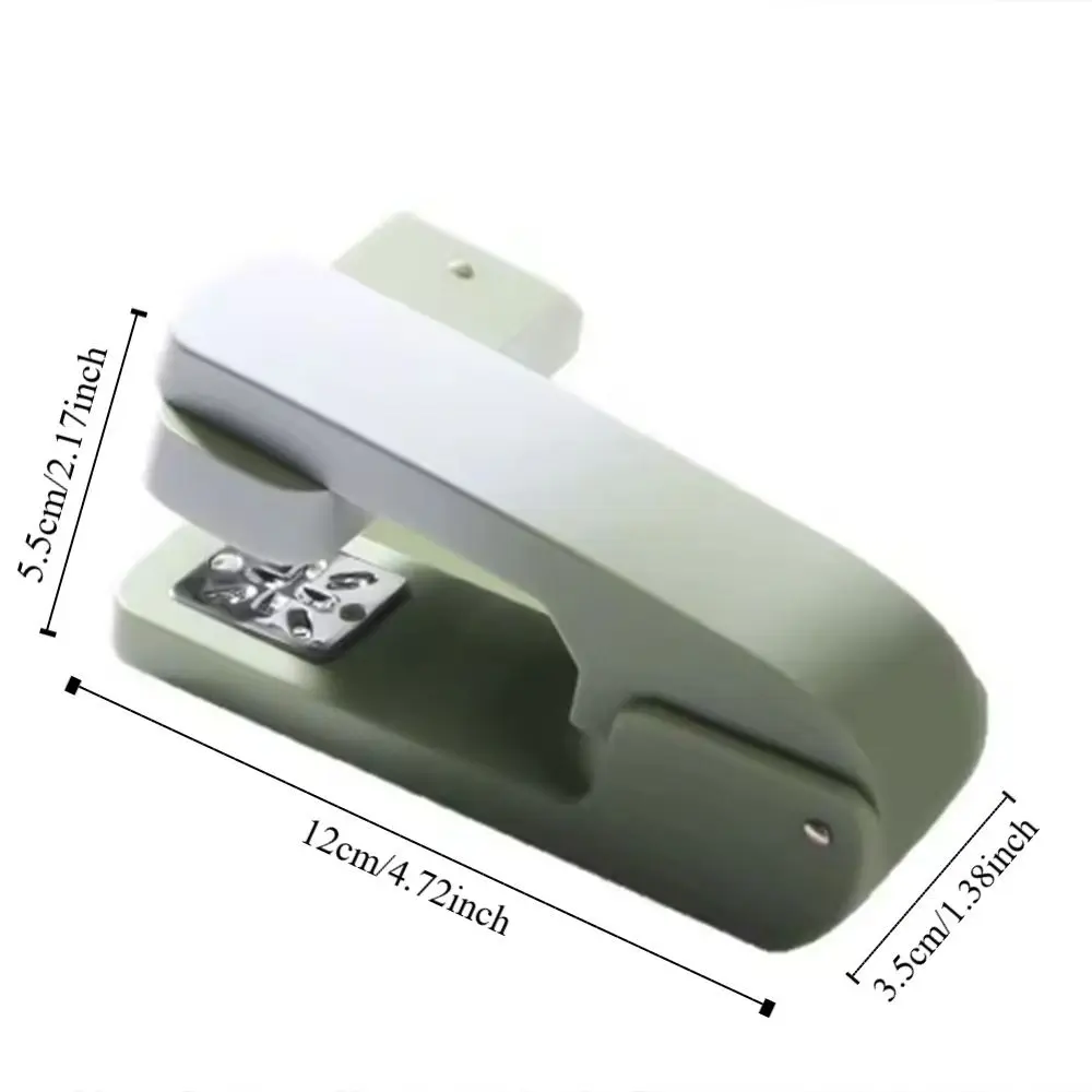 360 Degree Rotary Desktop Stapler Effortless Easy-Use Rotatable Stapling Machine Durable Heavy Duty Paper Stapling Machine