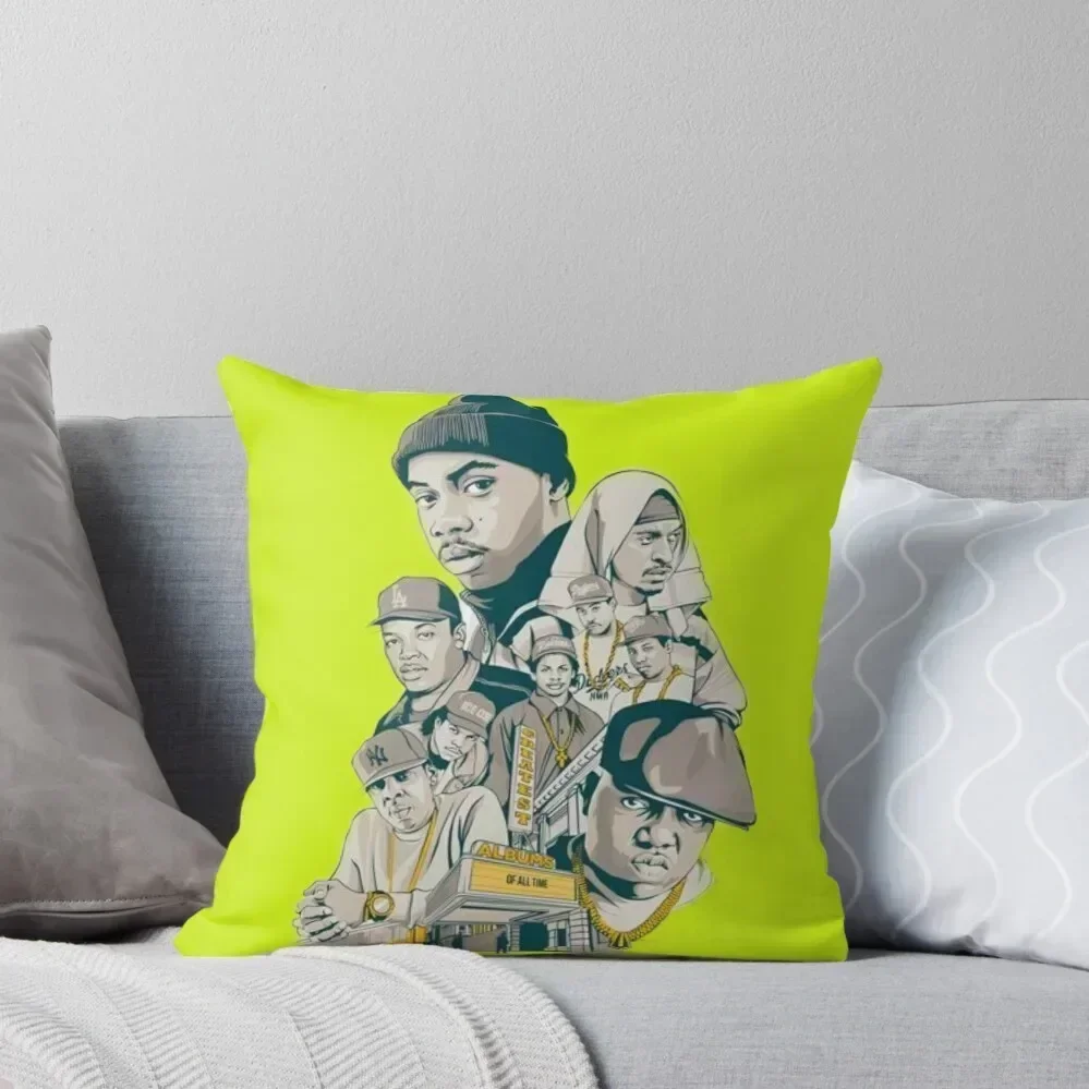 

Hip hop 90s The best Throw Pillow Anime christmas decorations 2025 Bed pillowcases pillow