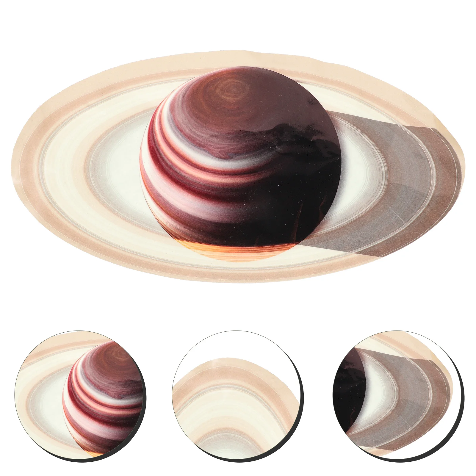 

37X16Cm Planet Wall Sticker Fluorescent Waterproof Removable Kids Room Decor Dark Glowing Universe Pvc Wall Decal Home