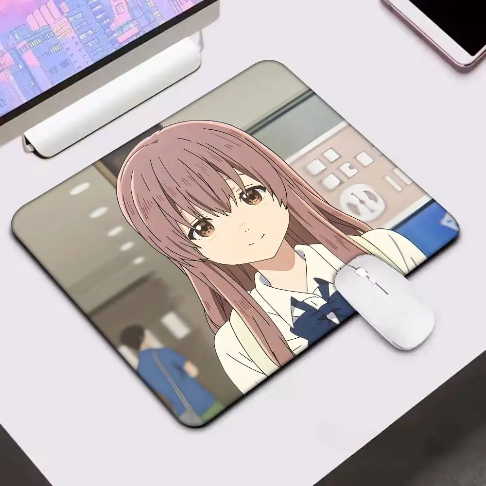 

1pc Anime A Silent Voice Mousepad Non-slip Suitable For Office Computers Laptops E-sports Game Desk Mats XXL Keyboard