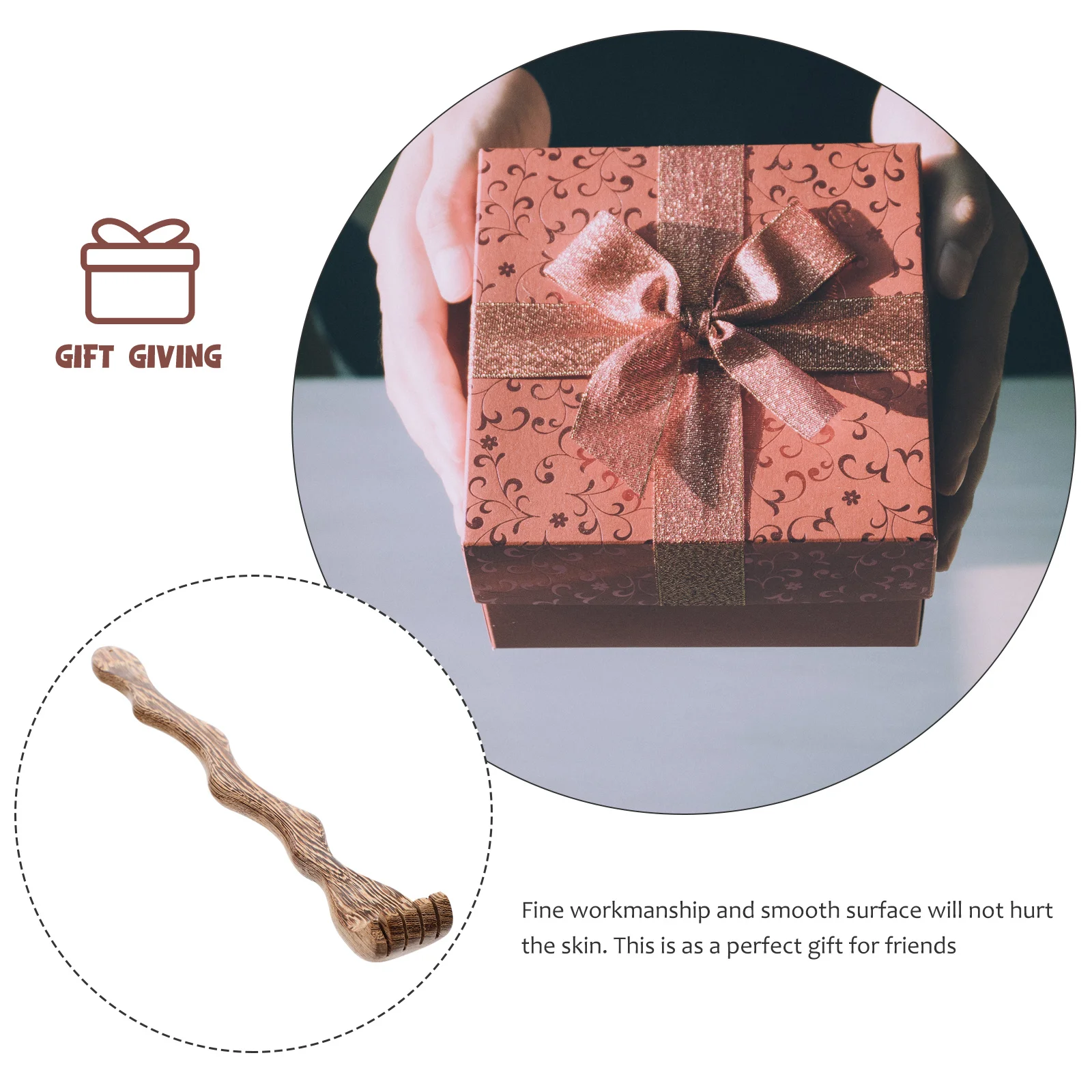 

1pcs Back Scratcher Snake Shaped Long Handle Body Tickle Relief Tool Portable Massage Supply Back Itching Relief Assistant For