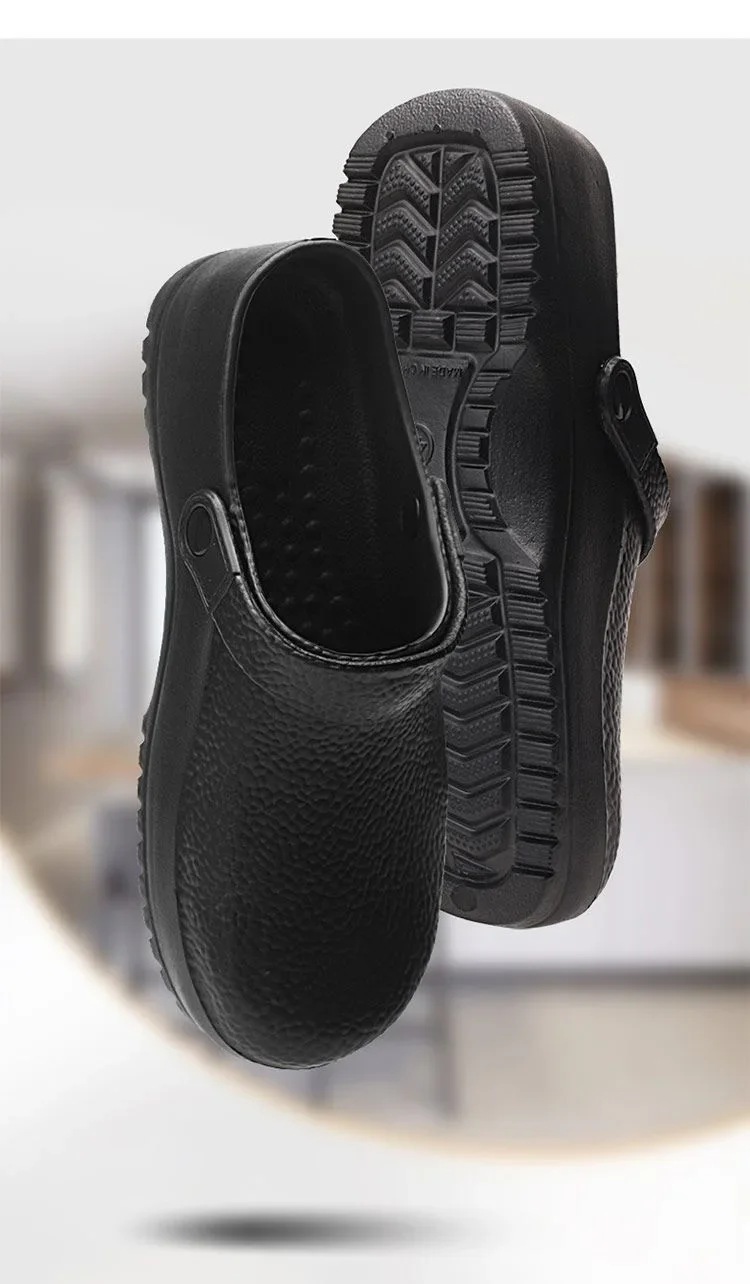 2026 Unisex EVA-Sandalen Leichte Garten-Clogs Rutschfeste Arbeitsschuhe Wasserdichte Kochschuhe Bequeme Hausschuhe für die Küche – Detail 7