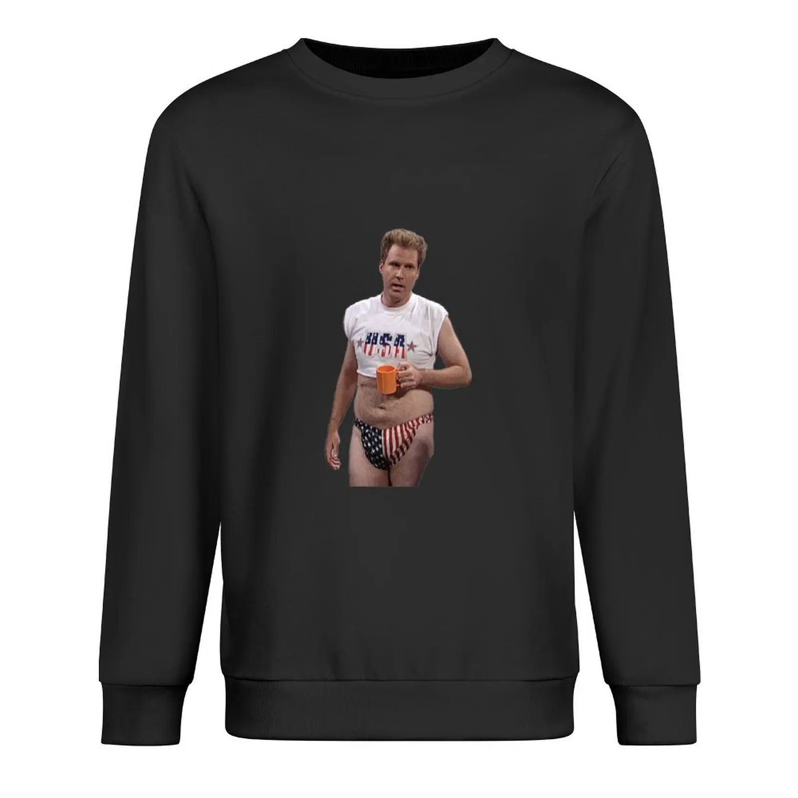 

Vintage Will Ferrell - 4th of July - SNL Pullover men clothes men's clothing autumn clothes anime clothing men sweatshirt